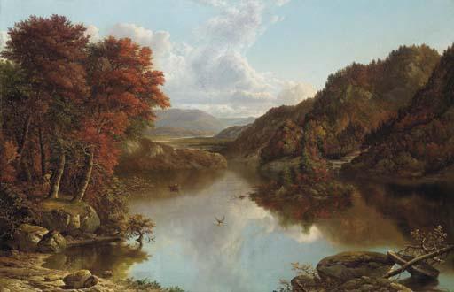 William Mason Brown - Autumn Landscape
