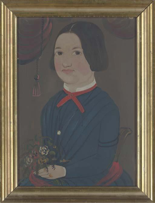 William Matthew Prior - Portrait of Julia Ruckman Smith