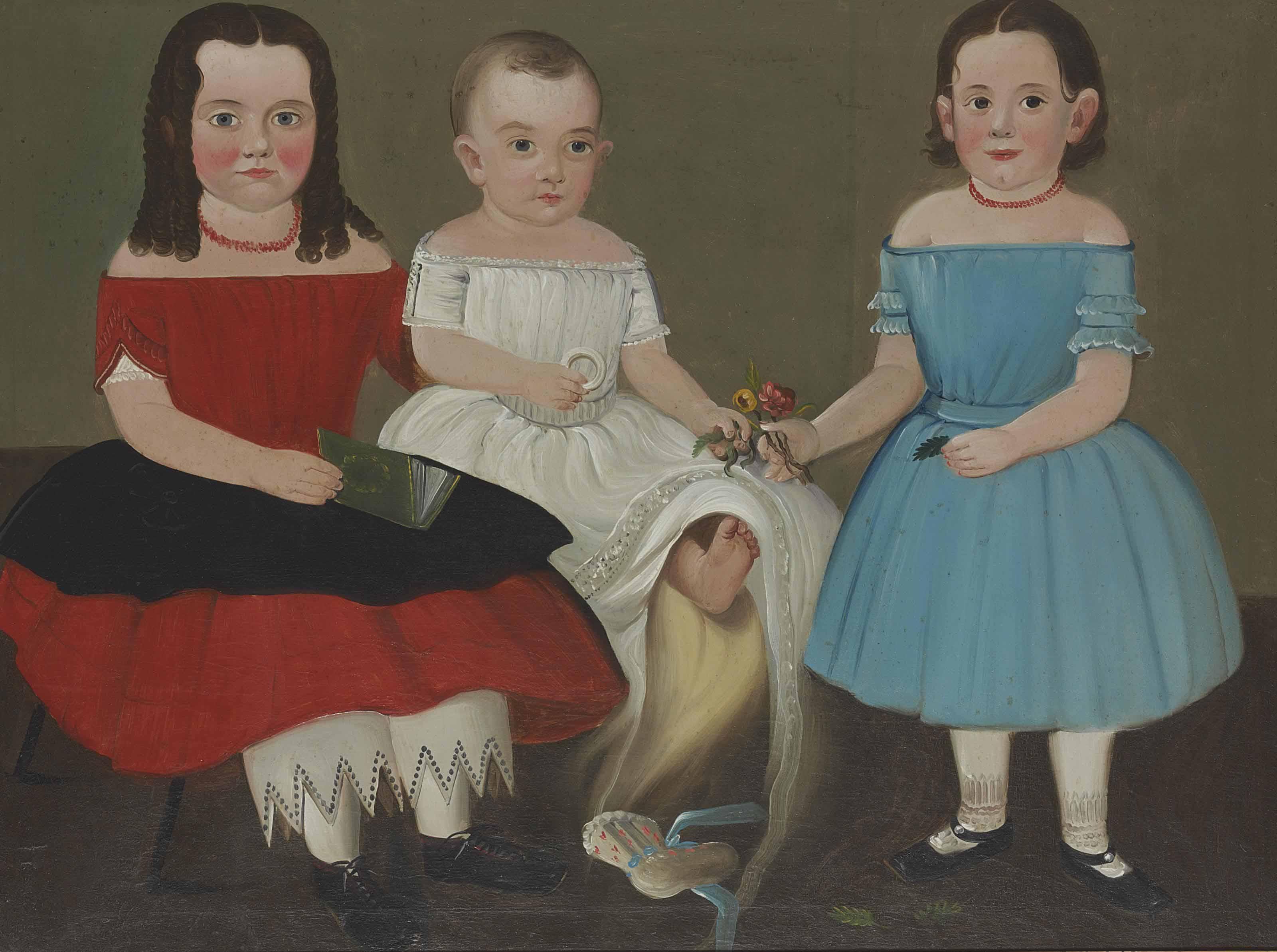 William Matthew Prior - Portrait Of The Sweetser Children