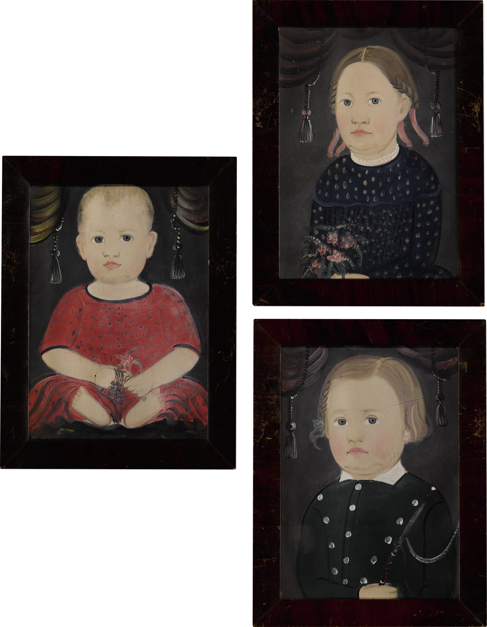 William Matthew Prior - Three Portraits: The Woods Children