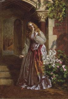 William Maw Egley - Awaiting her loves return