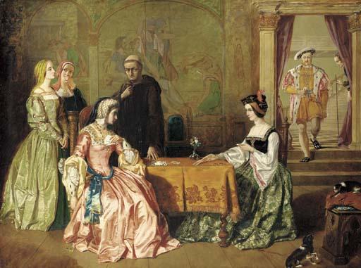 William Maw Egley - Catherine of Aragon