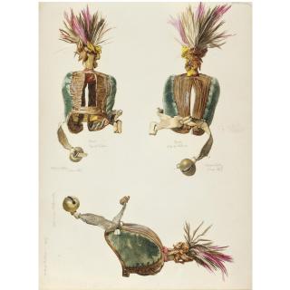 William Maw Egley - Studies Of A Hawk\'S Hood