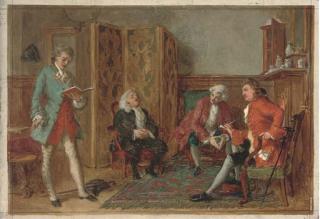 William Maw Egley - The recital