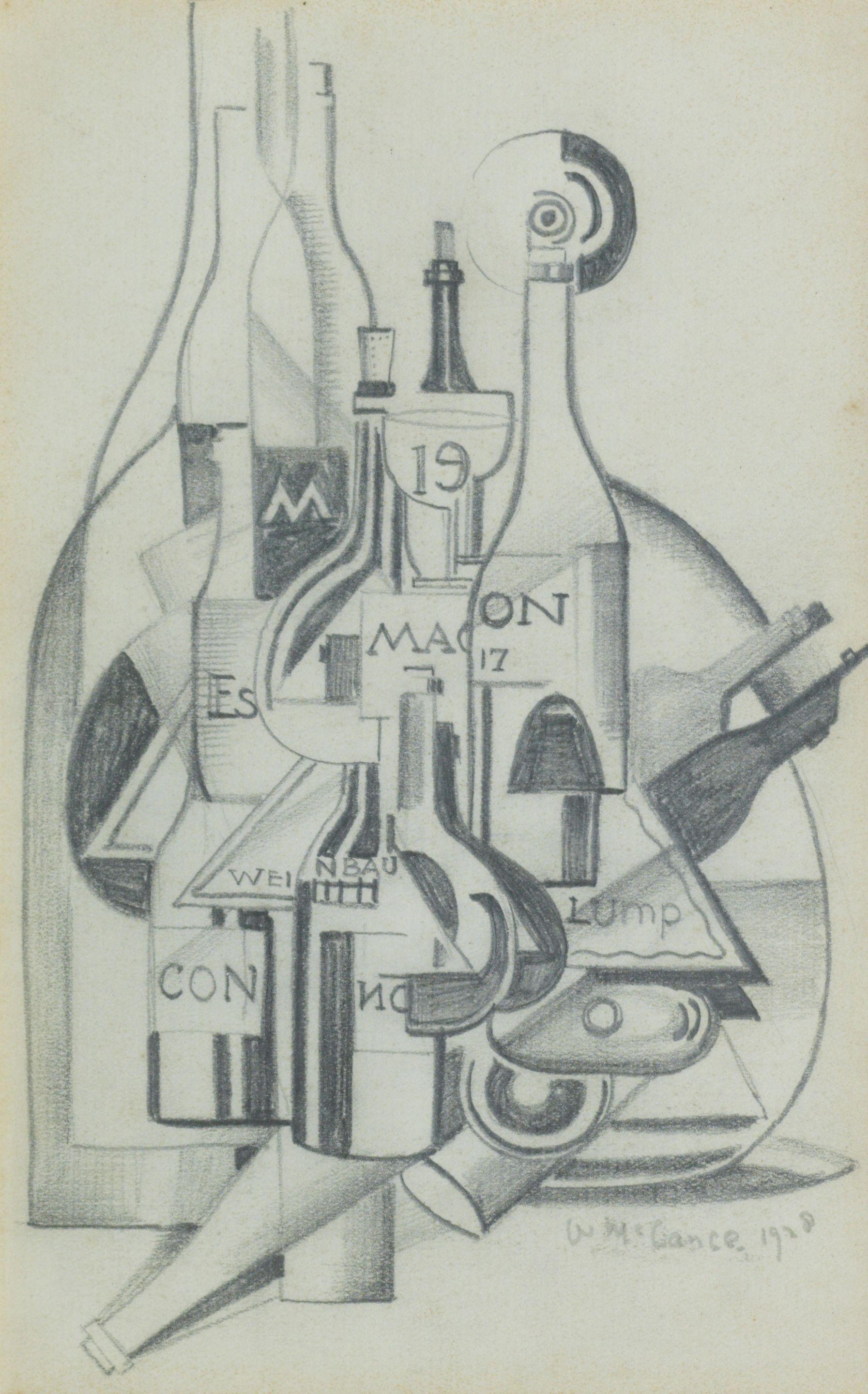 William McCance - Bottles (1928)