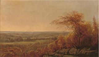 William McDougal Hart - An Autumnal Landscape