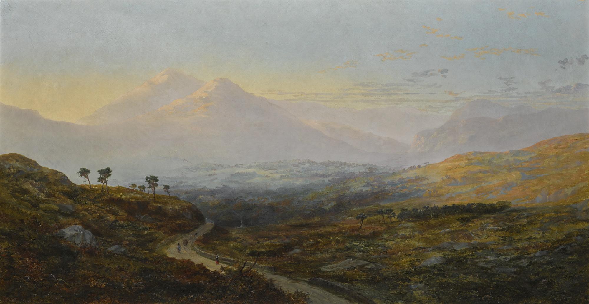 William Mcevoy - Glengariff From The Kenmare Road, Evening