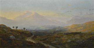 William Mcevoy - Glengariff From The Kenmare Road, Evening