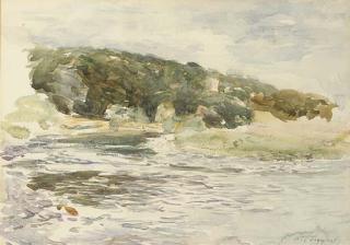 William Mctaggart, P.R.S.A., R.S.W. - Near Neidpath, Peebleshire