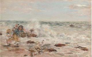 William Mctaggart, P.R.S.A., R.S.W. - The Toy Boat