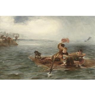 William Mctaggart, R.S.A., R.S.W. - Adrift
