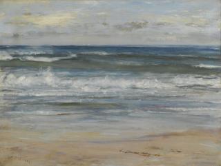 William Mctaggart, R.S.A., R.S.W. - Ocean - I Scan The Ocean A Sail To See