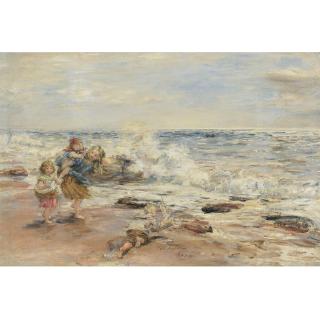 William Mctaggart, R.S.A., R.S.W. - The Sounding Sea