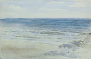 William Mctaggart RSA RSW - Calm Sea