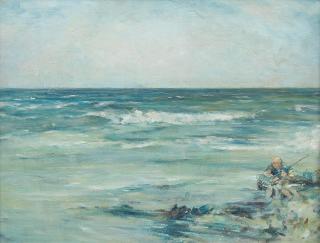 William McTaggart RSA RSW - Shrimpers