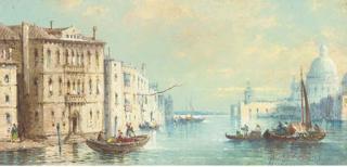 William Meadows - On the Grand Canal, Venice