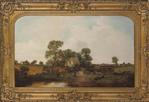 William Meadows - The Village pond