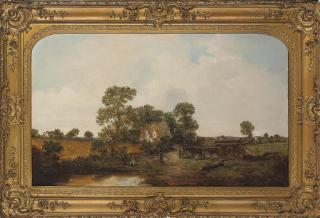 William Meadows - The Village pond