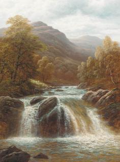 William Mellor - Falls on the Llugwy, North Wales