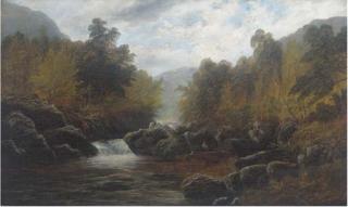 William Mellor - On The Lledr, Near Bettws-Y-Coed