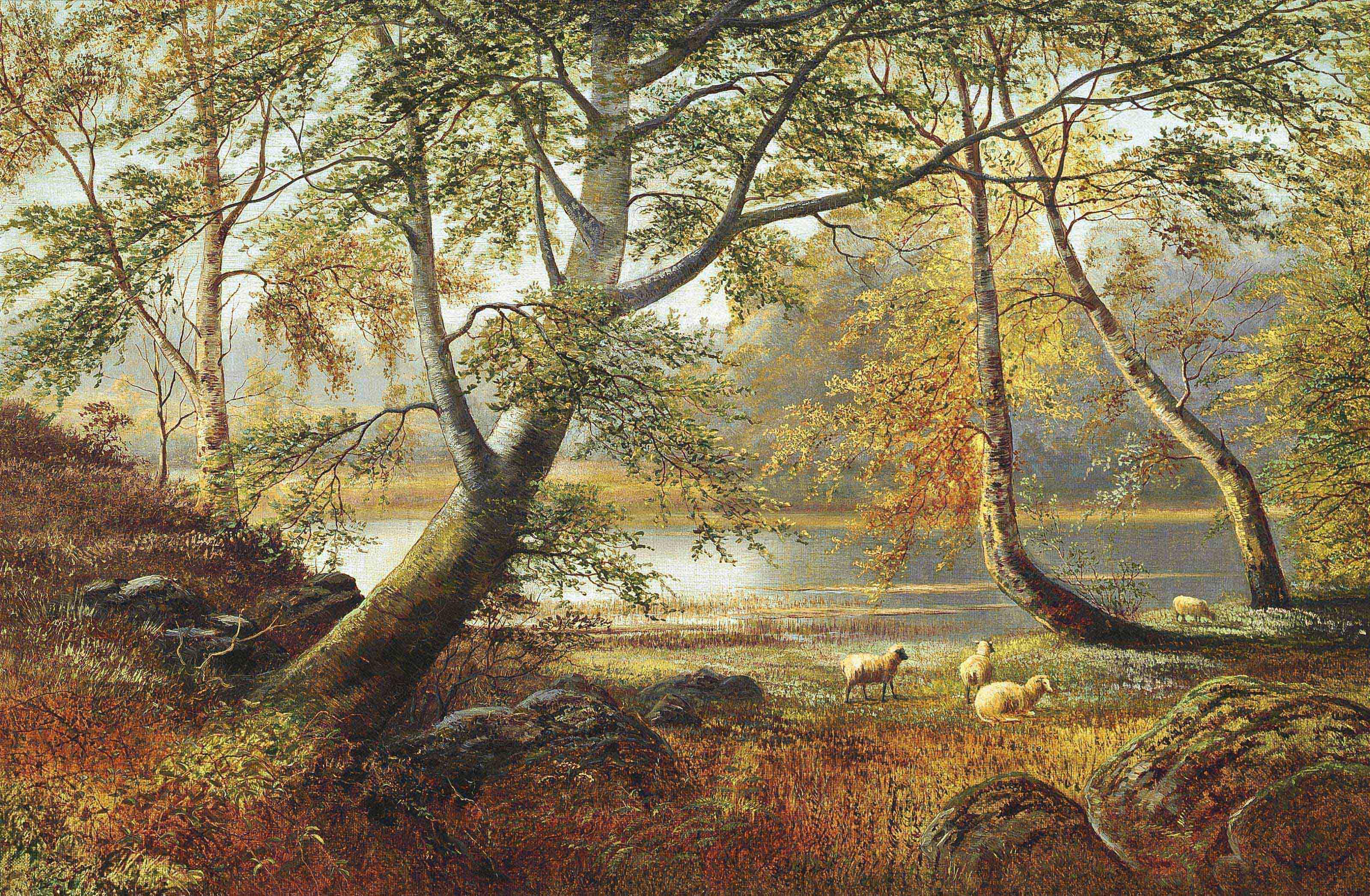 William Mellor - View near Rokeby, Barnard Castle