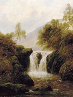 William Mellor - View of North Wales; And A Companion Painting