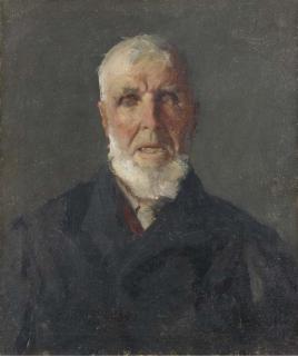 William Merritt Chase - A Long Island Fisherman (A Fisherman Old Mr. Woodburn)