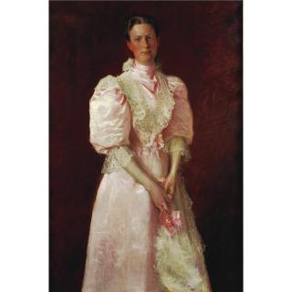 William Merritt Chase - A Study In Pink (Mrs. Robert Mcdougal)