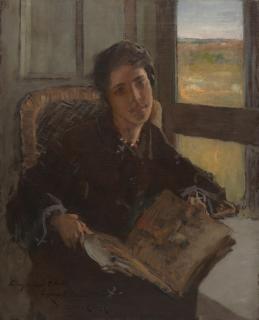 William Merritt Chase - Alice Dieudonnée Chase, Shinnecock Hills