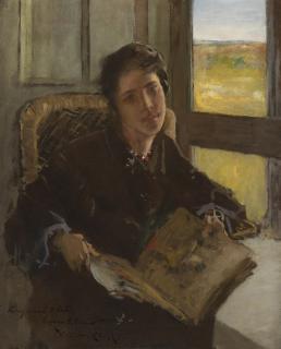 William Merritt Chase - Alice Dieudonnée Chase, Shinnecock Hills