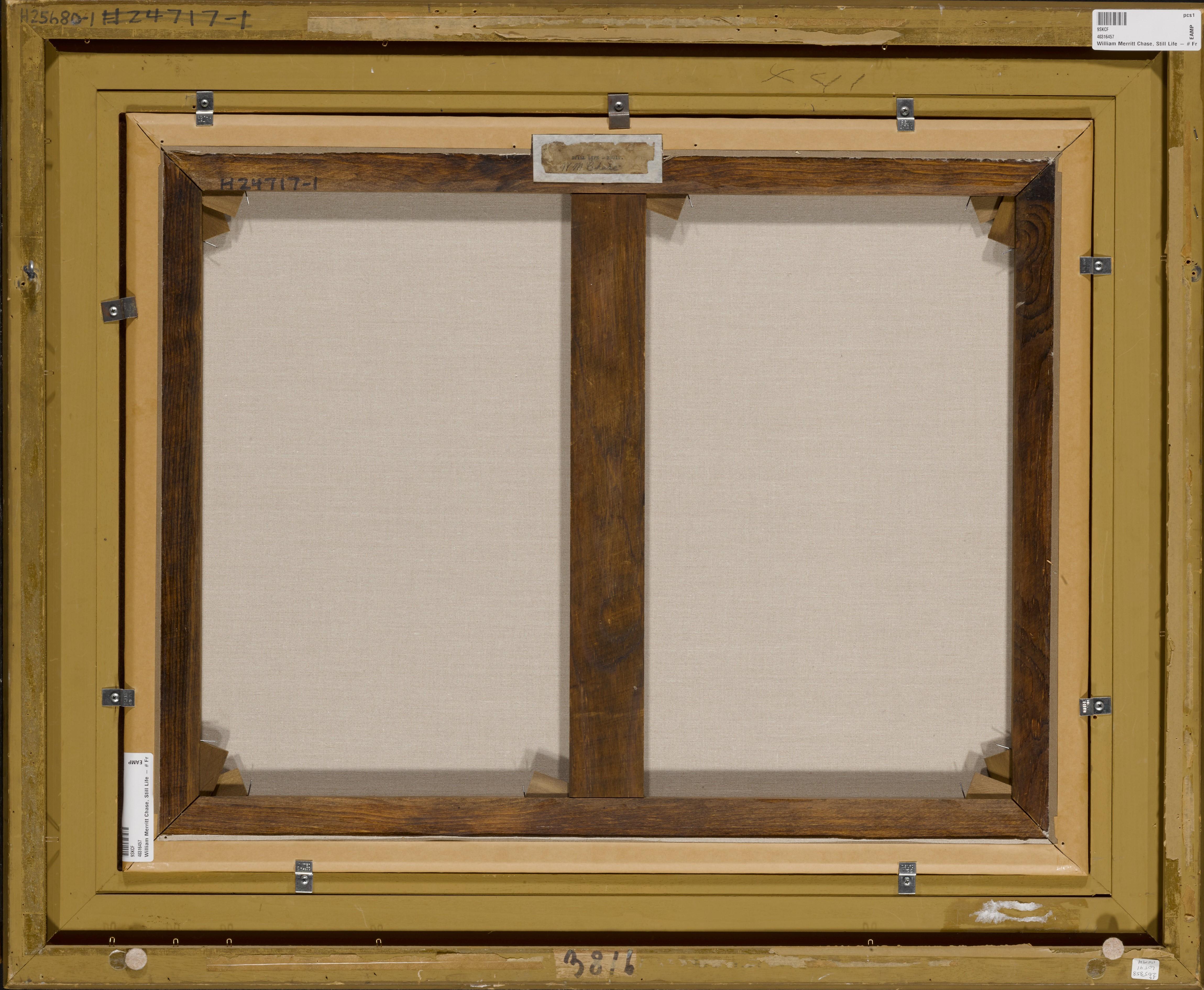 William Merritt Chase - Still Life - Fruit