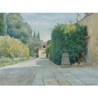 William Merritt Chase - Villa In Florence