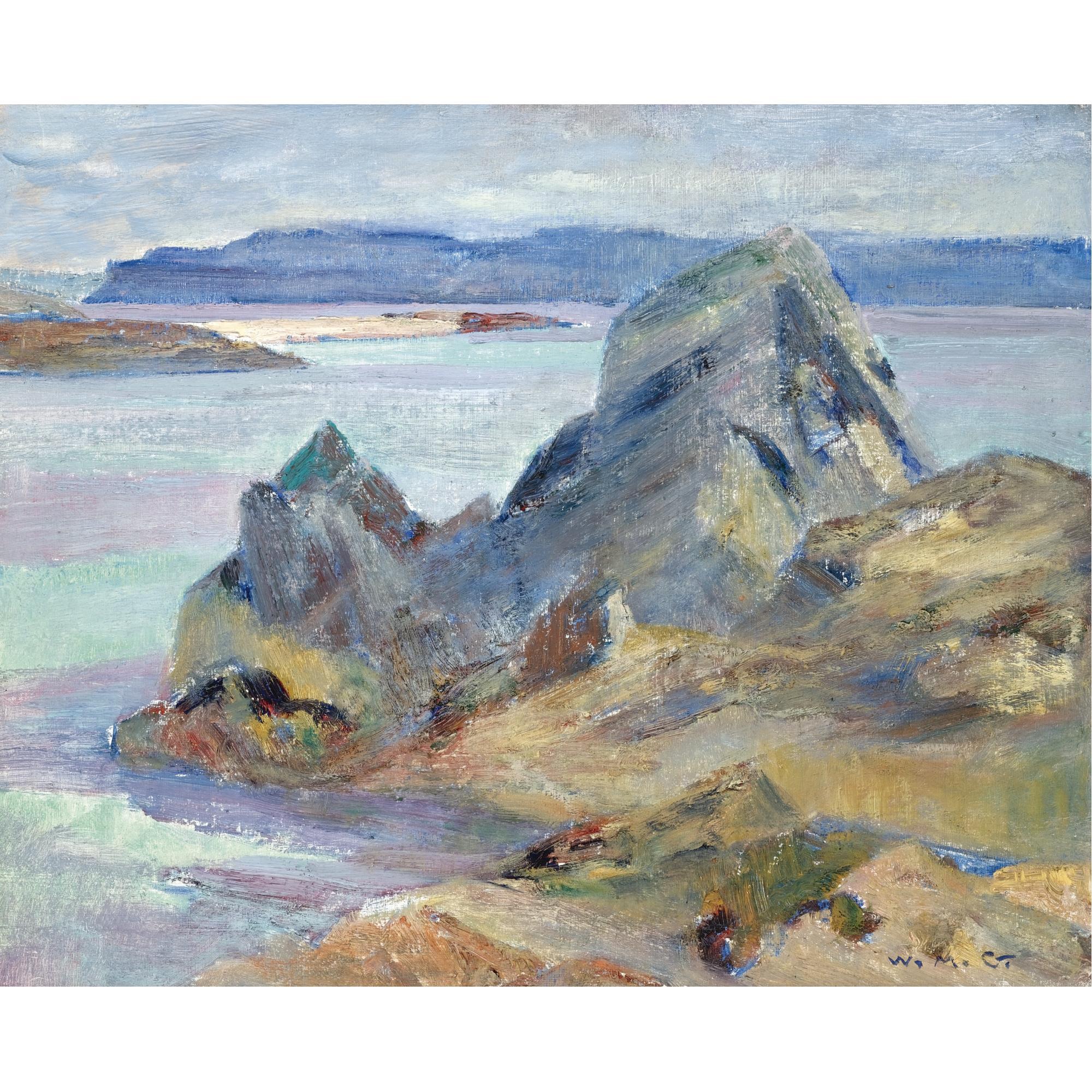 William Mervyn Glass, R.S.A., P.S.S.A. - Iona