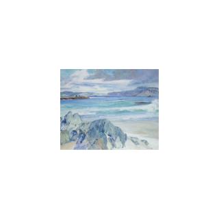 William Mervyn Glass, R.S.A., P.S.S.A. - Loch Na Keal, From Iona