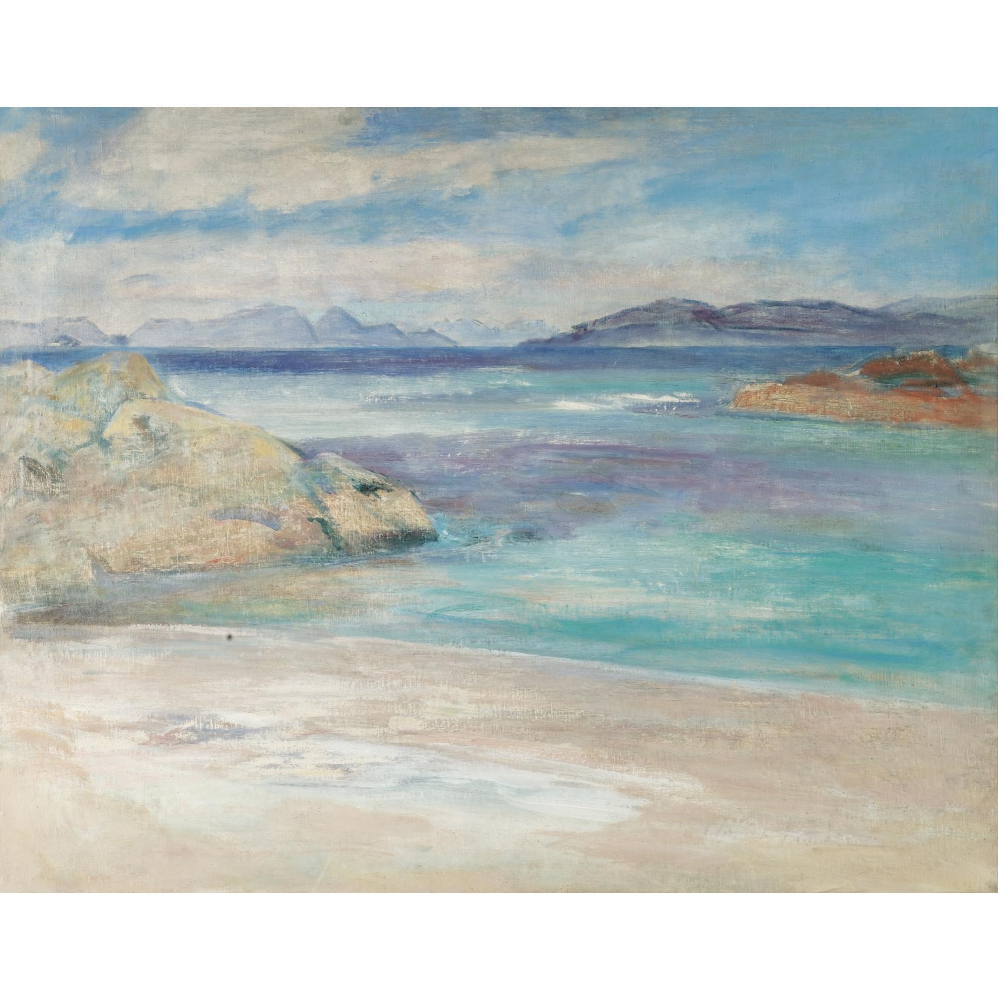 William Mervyn Glass, R.S.A., P.S.S.A. - Portree, Isle Of Skye