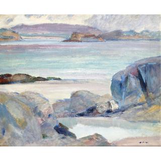 William Mervyn Glass, R.S.A., P.S.S.A. - Ulva From Iona