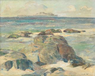 William Mervyn Glass RSA PSSA - Lunga from Iona