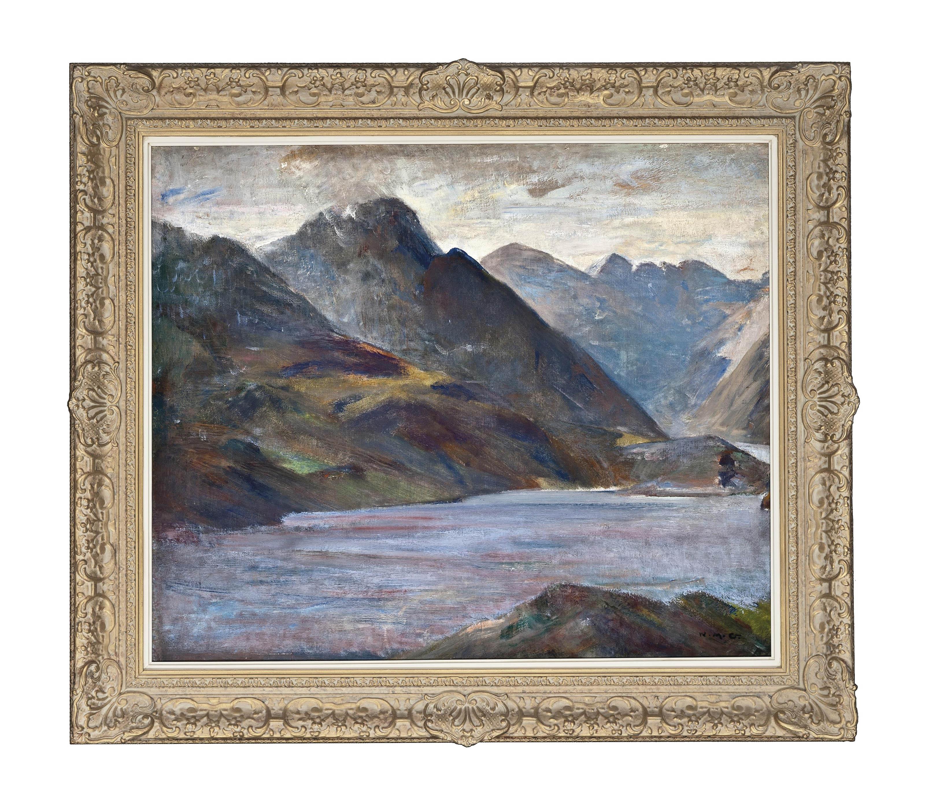 William Mervyn Glass - The Cuillin from Loch Coruisk, Skye