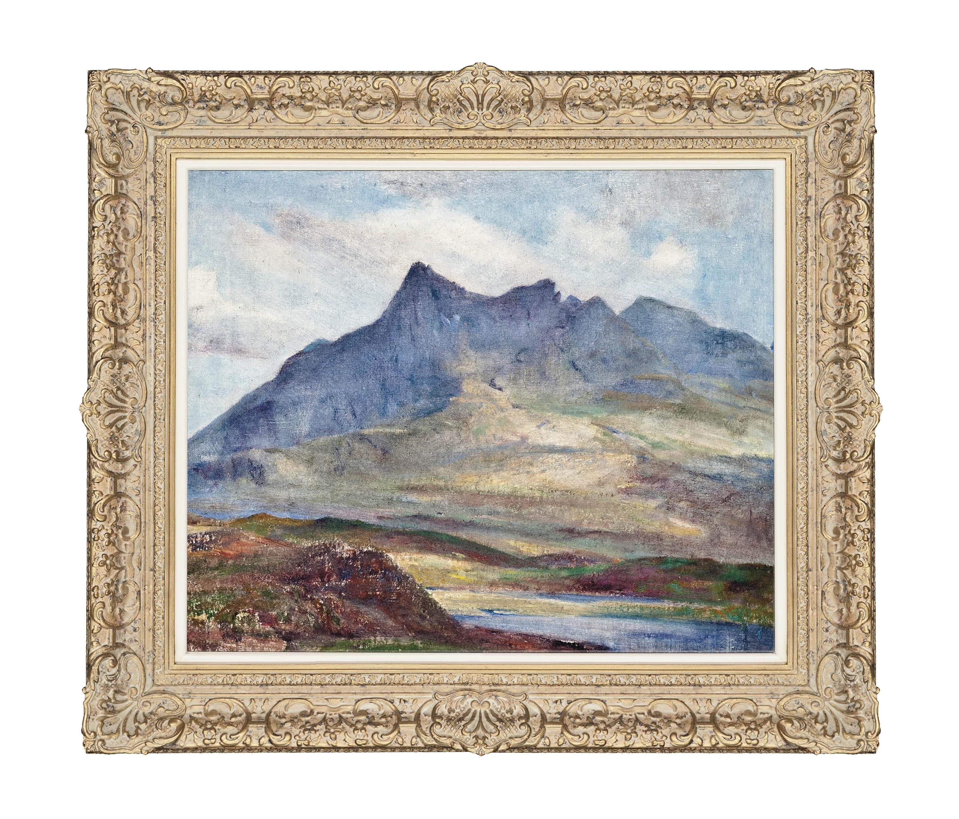 William Mervyn Glass - View of the Northern Cuillin, Skye