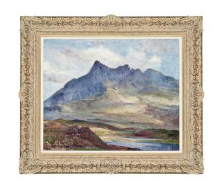 William Mervyn Glass - View of the Northern Cuillin, Skye