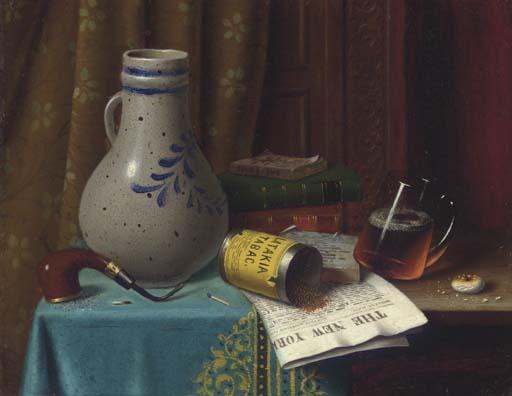 William Michael Harnett - Latakia