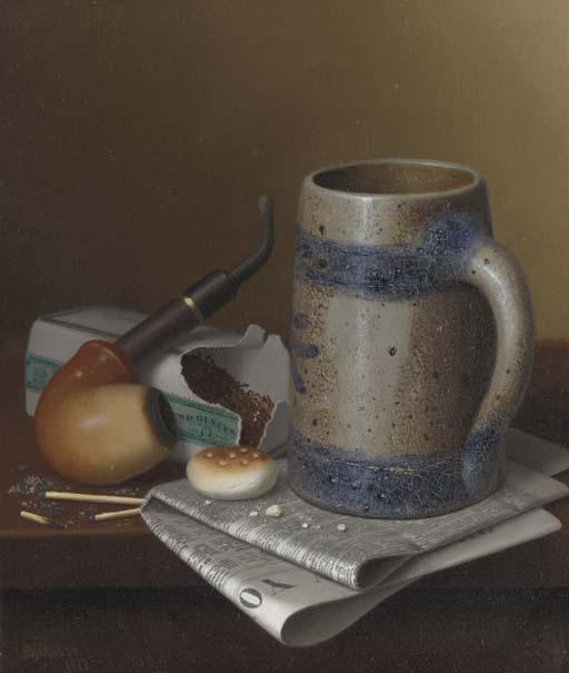 William Michael Harnett - Two Ounces