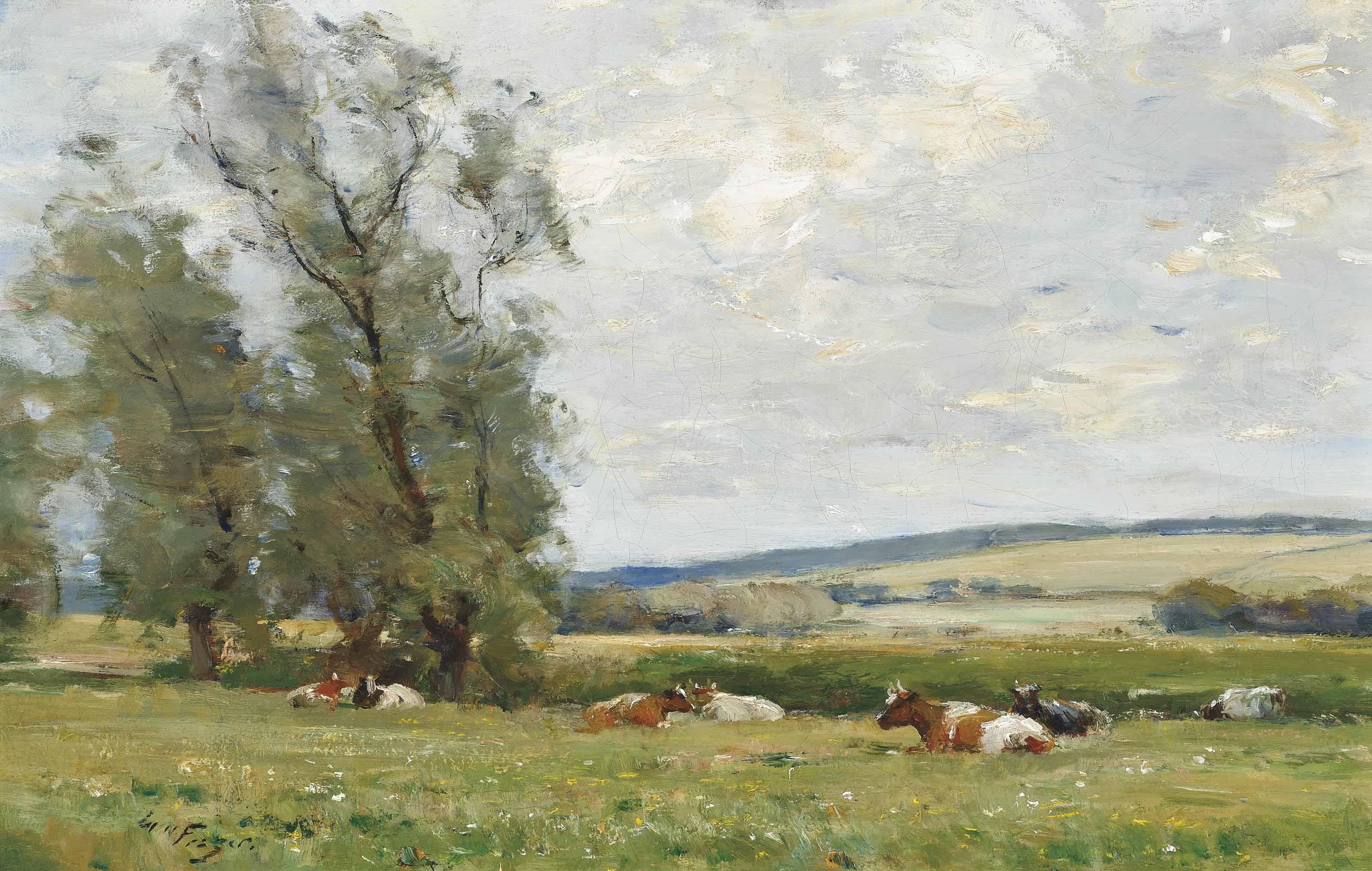 William Miller Frazer, R.S.A. - A Grey Day