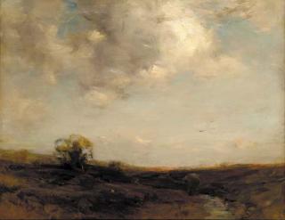 William Miller Frazer, R.S.A. - An extensive landscape