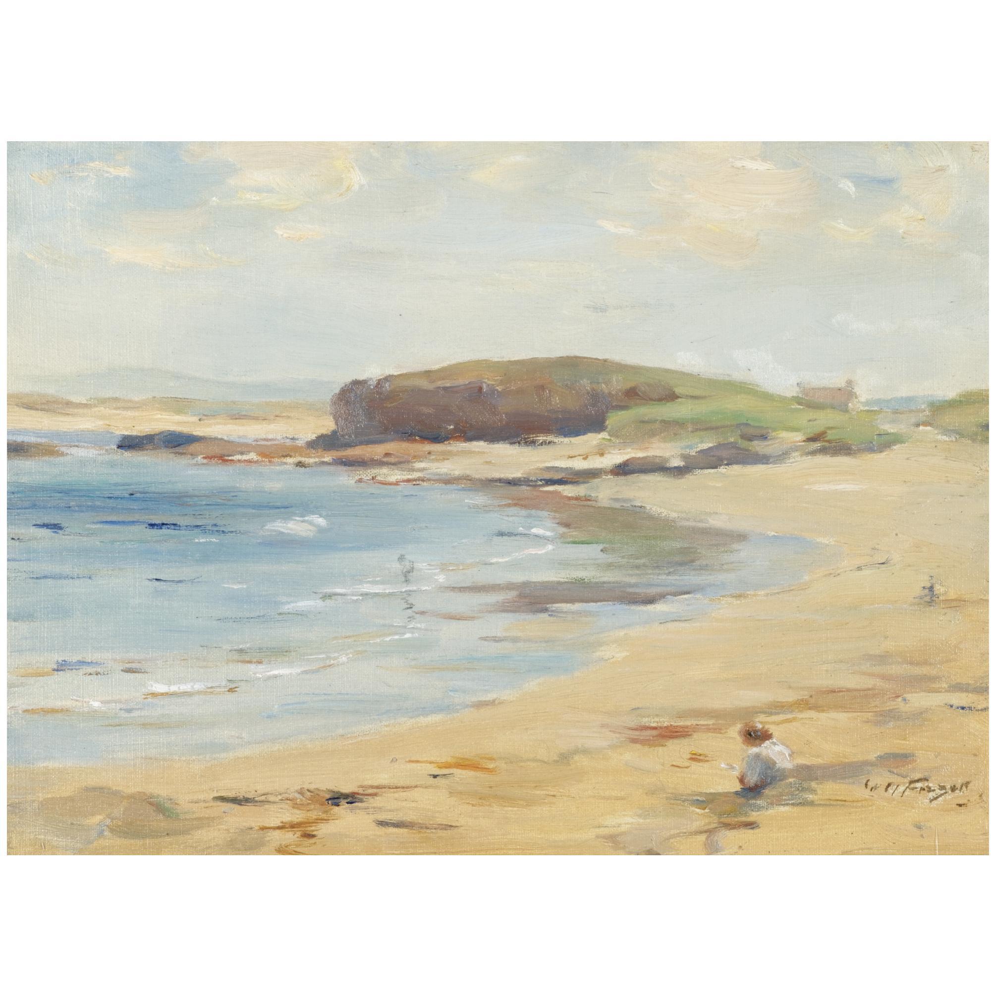 William Miller Frazer, R.S.A. - Machrihanish; Low Tide