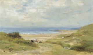 William Miller Frazer, R.S.A. - On the beach