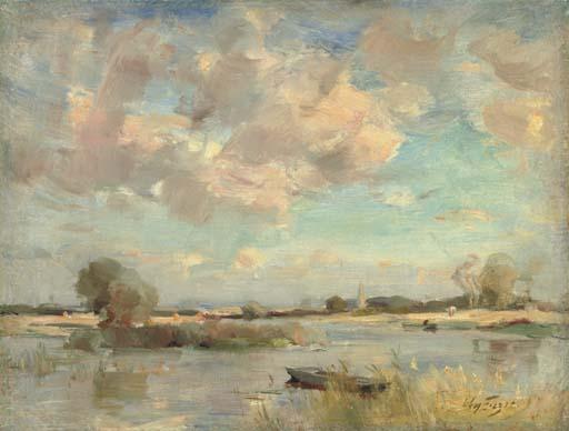 William Miller Frazer, R.S.A. - The Ouse at St Ives