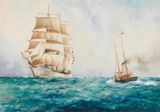 William Minshall Birchall - \'An Incoming Voyager\'