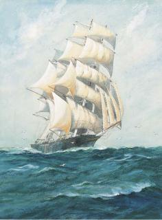 William Minshall Birchall - Cutty Sark, British Clipper