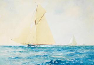 William Minshall Birchall - \'H.M. Yacht Britannia\'